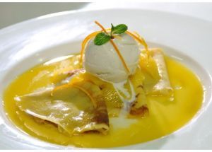 法式火焰薄餅 法式火焰薄餅