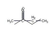 2-丁酮結構式