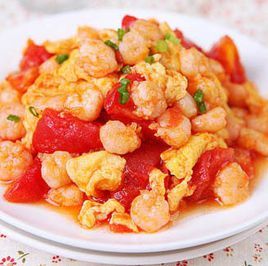 蕃茄雞蛋炒蝦仁 蕃茄雞蛋炒蝦仁