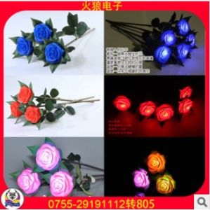 2014最新發光禮品發光玫瑰