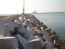 扭王字塊安放效果