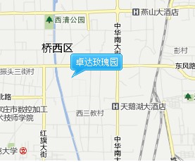 卓達玫瑰園地理位置