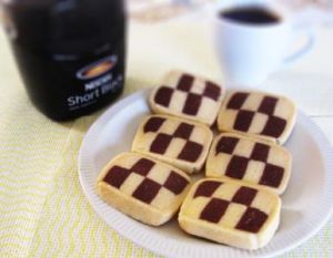 棋盤雙色小餅乾 棋盤雙色小餅乾