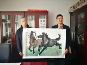 祝崇飛先生收藏徐慶平先生作品