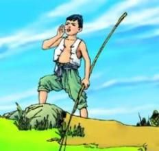 放牛的孩子王二小