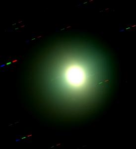 2009年2月24日 鹿林天文台拍攝的鹿林彗星