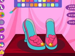 裝飾美麗的新鞋 裝飾美麗的新鞋