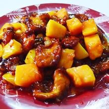 泰汁木瓜酥肉