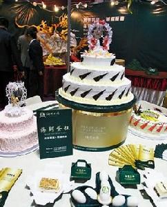 用鱷魚蛋做的蛋糕.