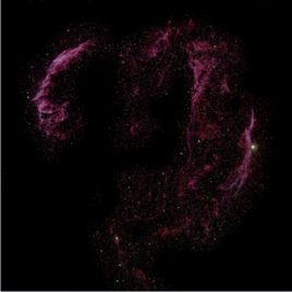 面紗星雲 面紗星雲