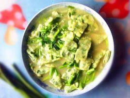 河南韭菜面片 河南韭菜面片