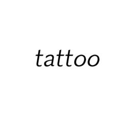 tattoo[英語單詞]