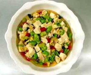 蠶豆燴蟹肉豆腐 蠶豆燴蟹肉豆腐