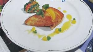 聖誕火腿配鮮橙蜂蜜汁