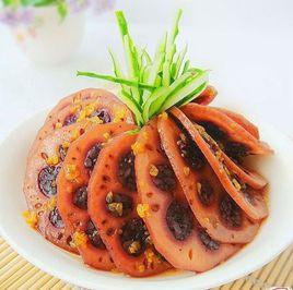 桂花紫米藕 桂花紫米藕