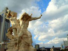 《風花雪月》群雕之《風》