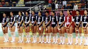 中國女排全體隊員