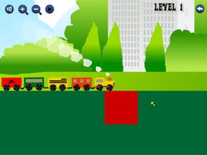 給玩具小火車輔路 給玩具小火車輔路