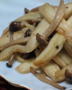 蟹棒菇炒茭白 蟹棒菇炒茭白