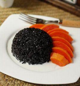 黑香米水果飯 黑香米水果飯