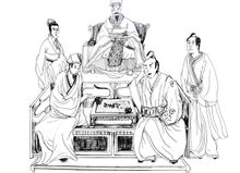 顧師言與日本王子對奕