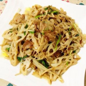 蓮藕炒肉