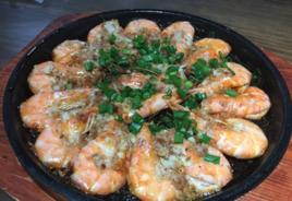 蒜蓉乾鍋蝦 蒜蓉乾鍋蝦