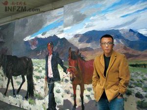 劉小東和他的作品