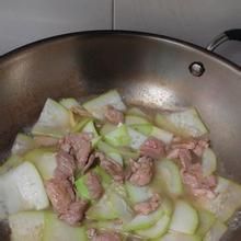 紅薯荸薺炒肉片 紅薯荸薺炒肉片