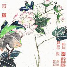 吳冠南工筆、白描