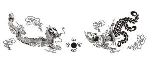 龍鳳戲珠 龍鳳戲珠