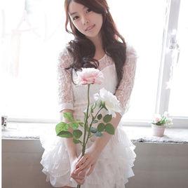 蕾絲[鏤空織物]