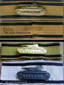 現代最為常見的57版樣式，棉線綬帶基墊，現代金屬材質，其生產工藝已完全無法和戰時原品相比。