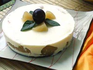 糖水桃子凍芝士 糖水桃子凍芝士