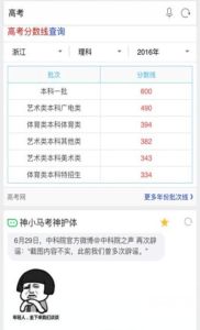 神小馬高考頁面