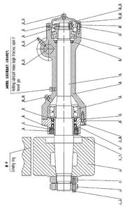 輥軸支承 輥軸支承