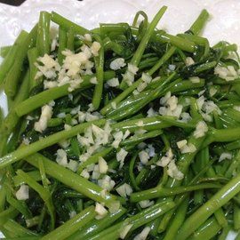 蒜泥通菜 蒜泥通菜