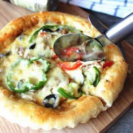 鮪魚薯泥pizza 鮪魚薯泥pizza