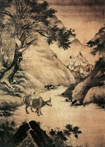 高士訪隱圖 高士訪隱圖