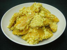 鹹鴨蛋炒南瓜 鹹鴨蛋炒南瓜