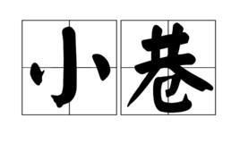 小巷[漢語詞語]