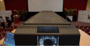   Sony4K解析度的SXRD數字放影投影機背部