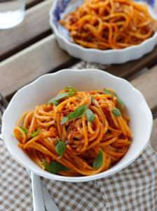 番茄培根意大利麵 番茄培根意大利麵