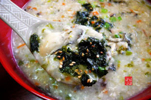 牡蠣蝦皮粥 牡蠣蝦皮粥