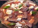 鴨血麻婆豆腐