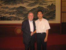 呂世傑與美國金融家羅傑斯