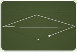 白色粉筆畫線 白色粉筆畫線
