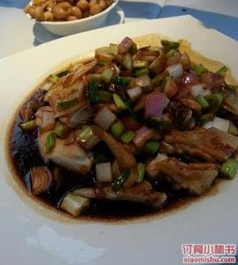 紅蔥頭淋龍門雞