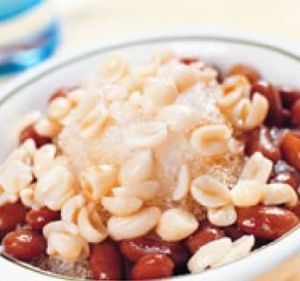 花生蜜豆冰 花生蜜豆冰