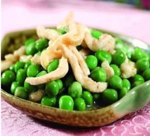 雞絲燴豌豆 雞絲燴豌豆